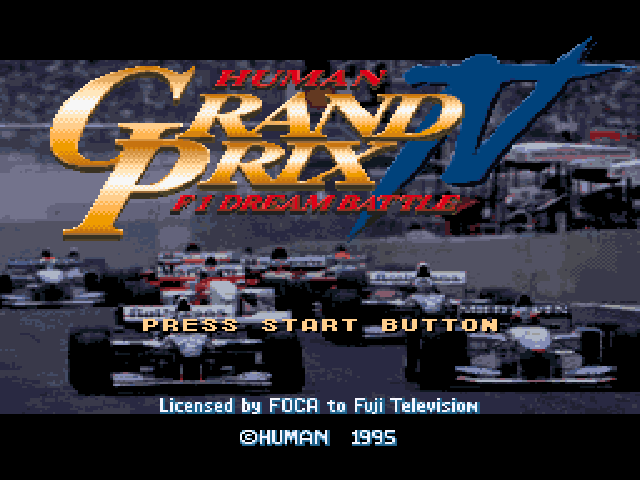Human Grand Prix IV - Senna Edition (Super Nintendo) Romhack