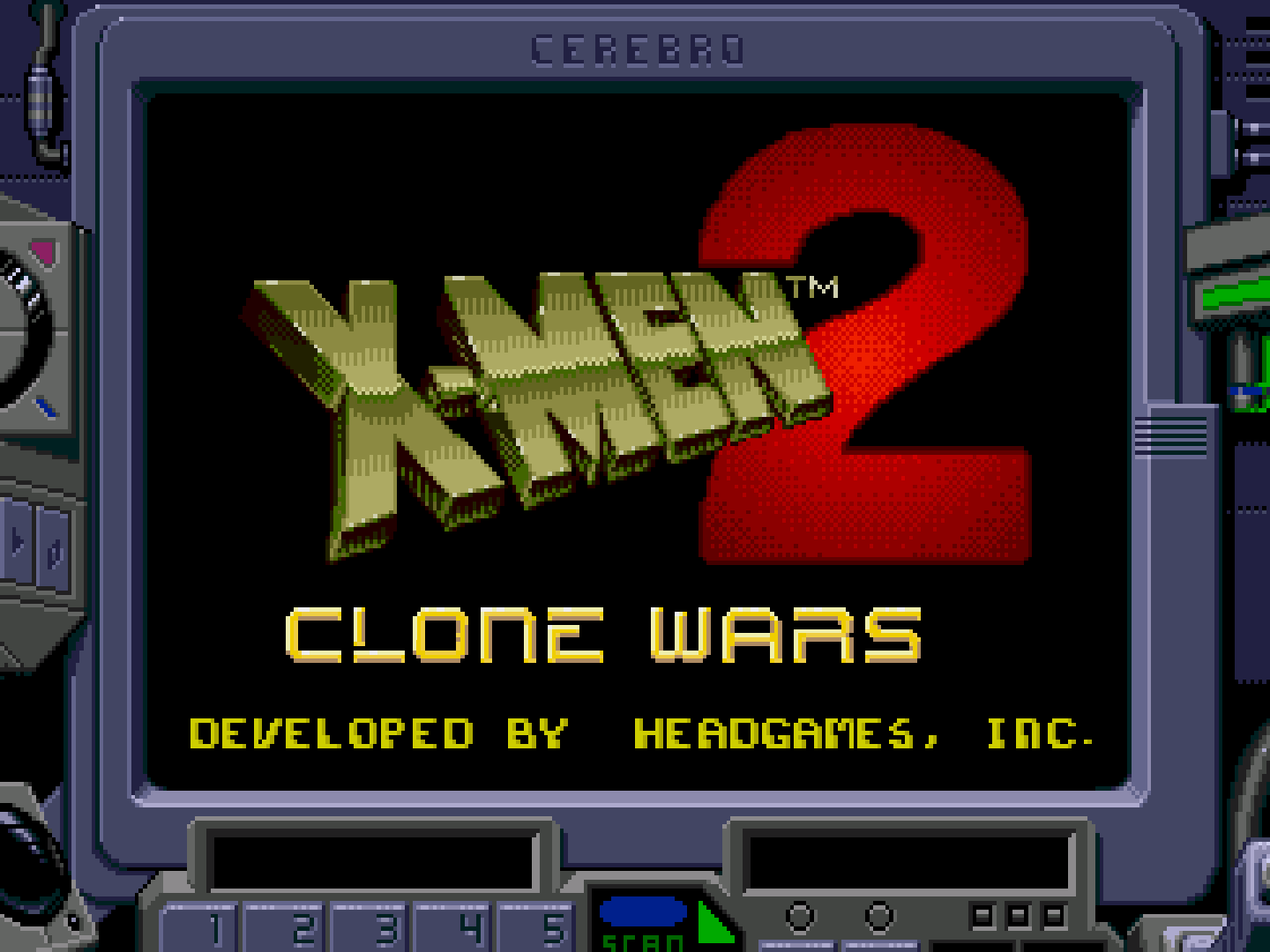 X-Men 2: Clone Wars - Magneto Unlocker (SEGA Genesis) Romhack