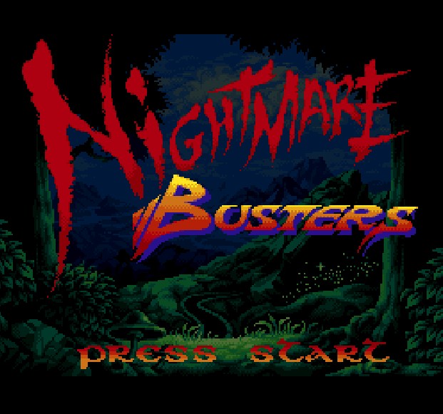 Nightmare Busters [Bug Fix + Extra Options] (Super Nintendo) Romhack