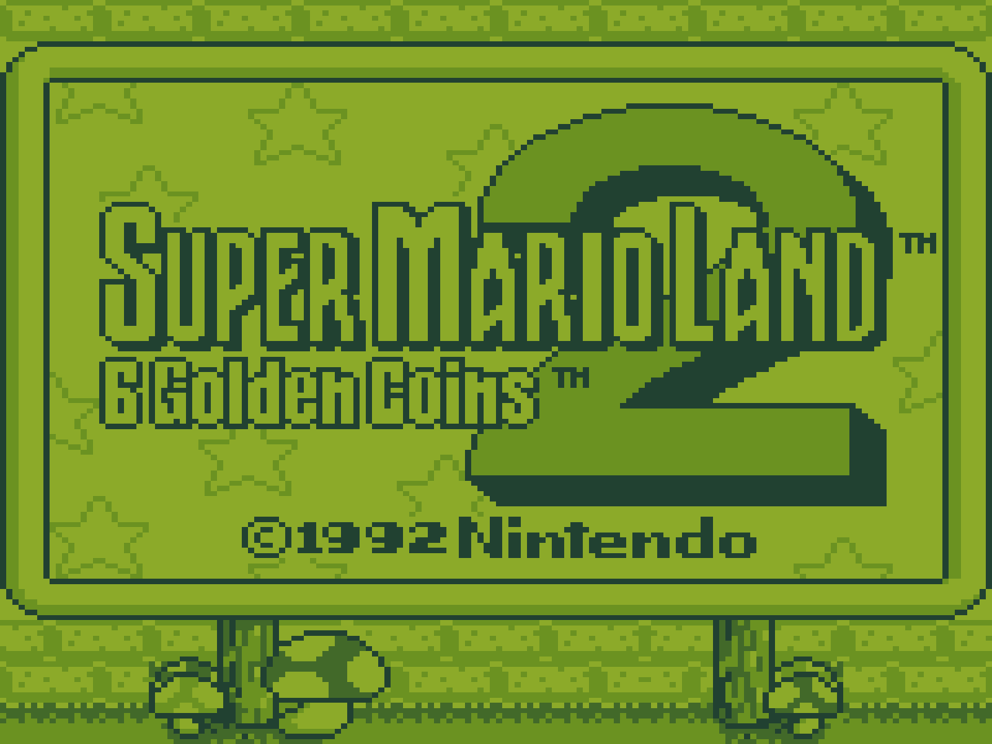 Super Mario Land 2 - Transparent Pixels Fix (Game Boy) Romhack