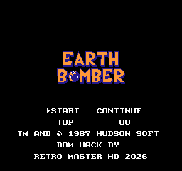 EarthBomber (Nintendo Entertainment System) Romhack