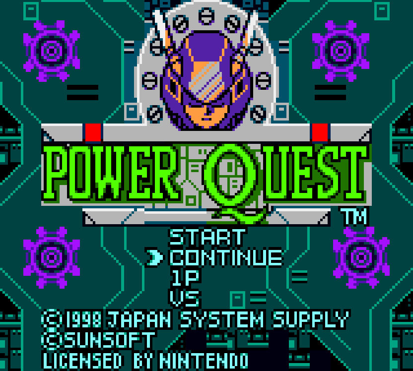Power Quest - SRAM Save / No Password (Game Boy Color) Romhack