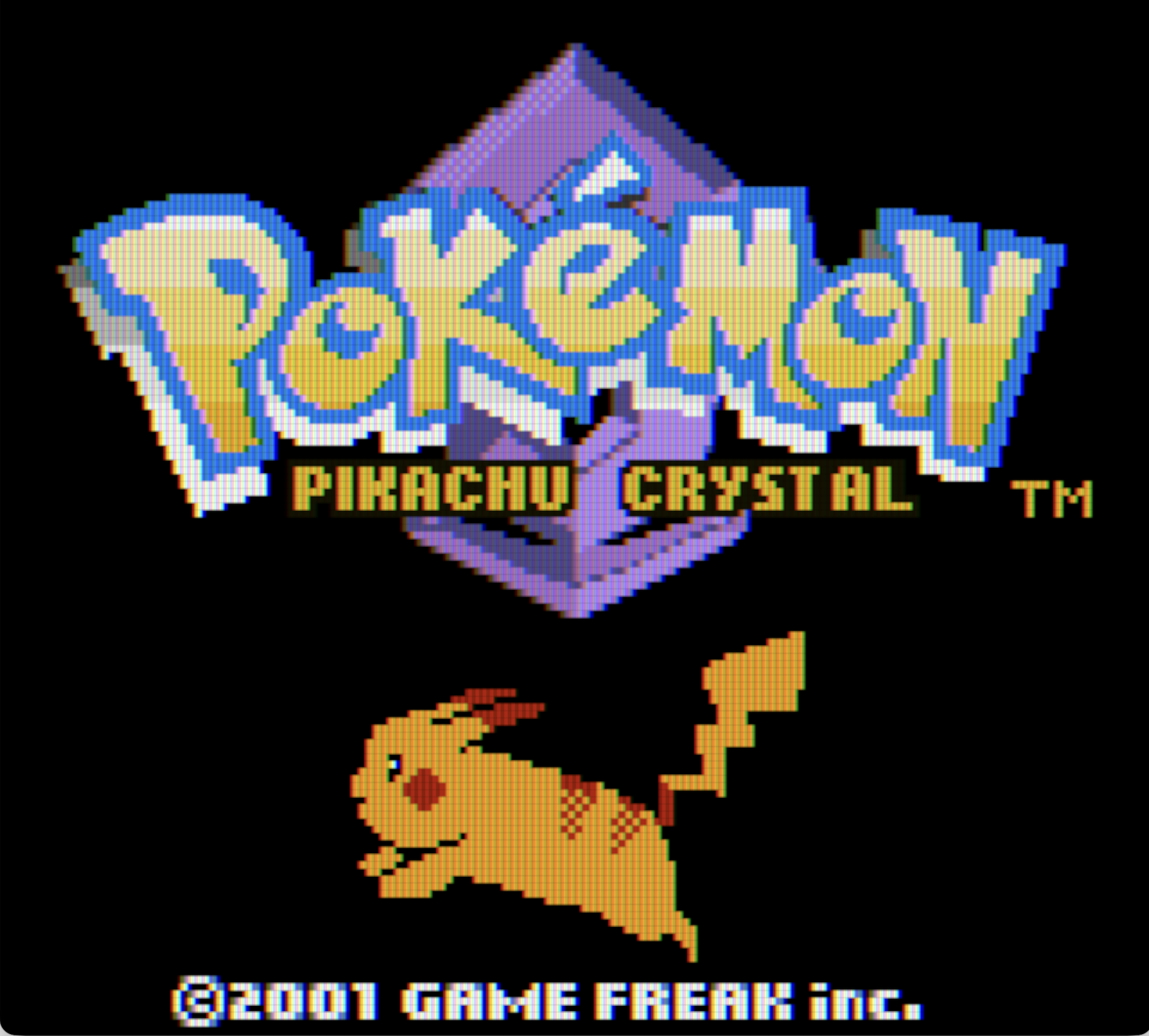 Pokémon Crystal - Pikachu Edition (Game Boy Color) Romhack
