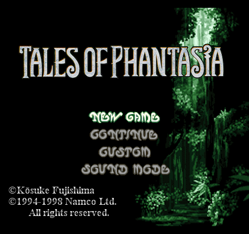 Tales of Phantasia (English Translation) PlayStation