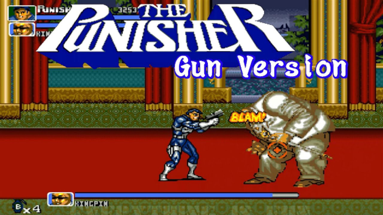 The Punisher Gun Version (SEGA Genesis) Romhack