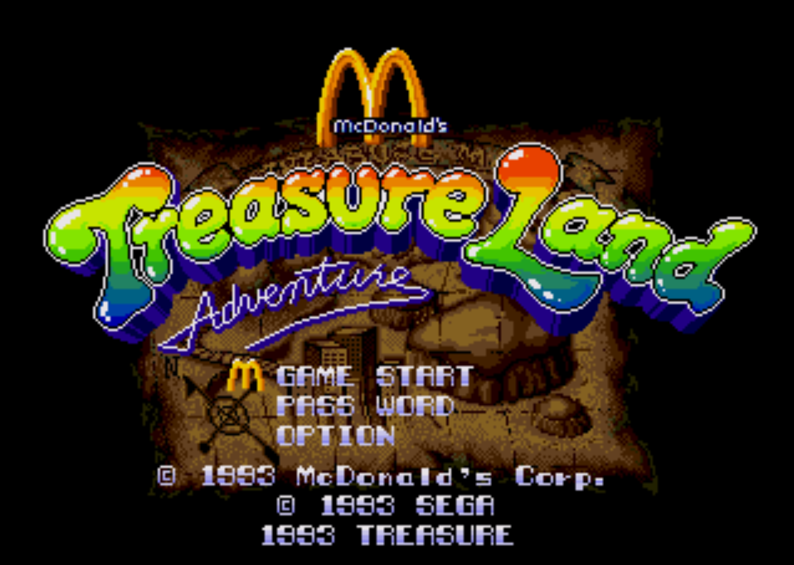 McDonalds Treasure land Adventure beta sprite restoration (SEGA Genesis) Romhack