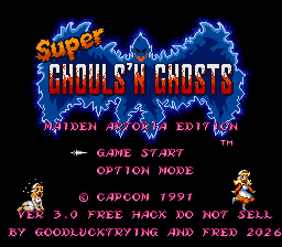 Super Ghouls 'n Ghosts - Knight/Maiden Artoria Edition