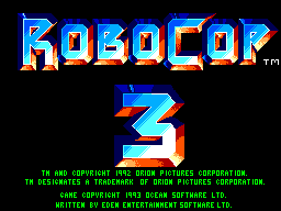 RoboCop 3 (Spanish Translation) SEGA Master System