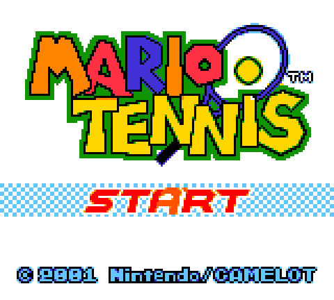 Mario Tennis - Two Game Tour (Game Boy Color) Romhack