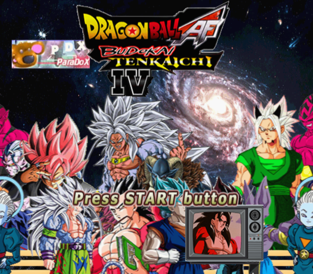 Dragon Ball Z budokai Tenkaichi 4 +270 (Multi/USA) (PlayStation 2) Romhack