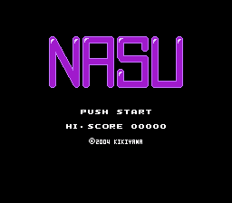 NASU Title Screen.