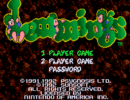 Lemmings USA Title screen