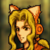 Eyvel from Fire Emblem: Thracia 776, wearing a cat-ears gaming headset.